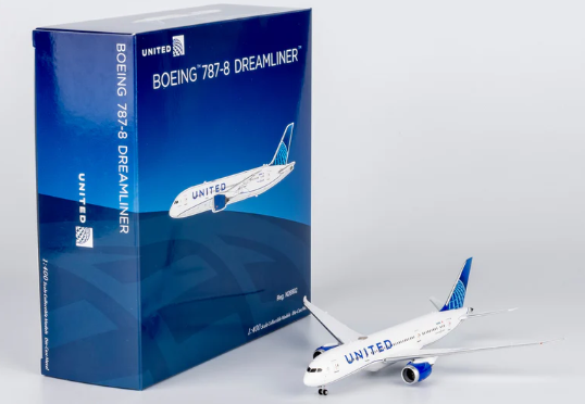 NG59031 | NG Models 1:400 | United Airlines 787-8 Dreamliner N26902 (Blue Evolution c/s)