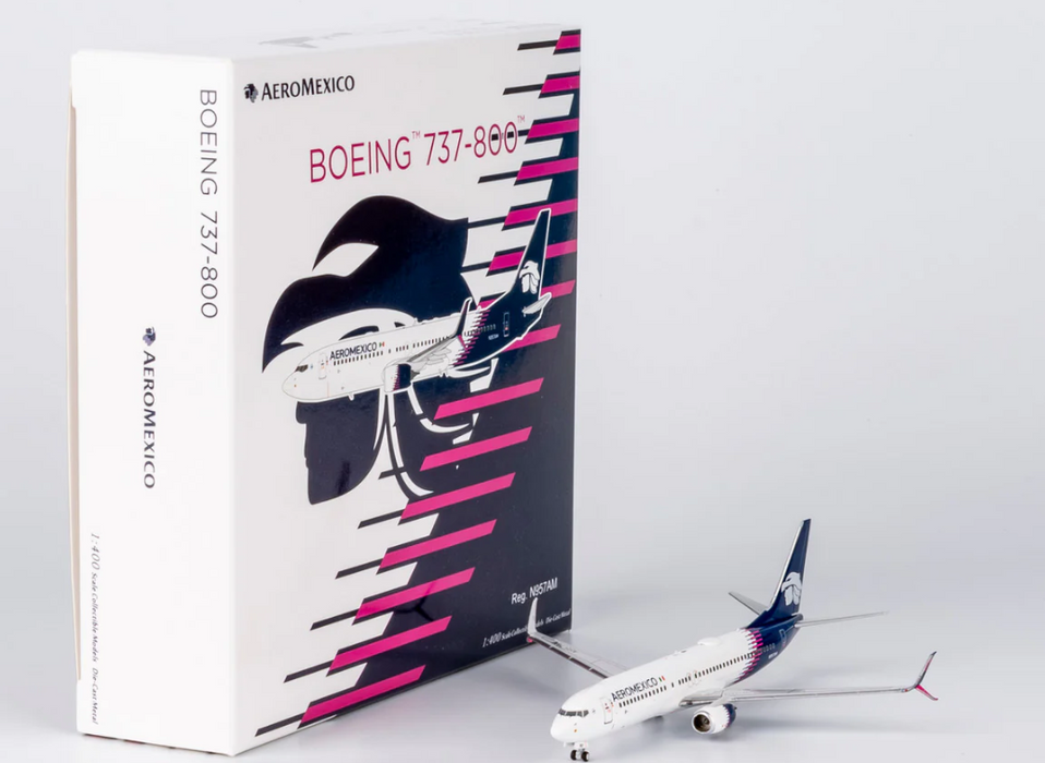 NG58247 | NG Models 1:400 | Aeromexico 737-800/w N957AM (new paint with scimitar winglets)