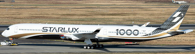 AV4361 | Aviation 400 | Airbus A350-1000 | Starlux Airlines B-58551 | is due November 2025