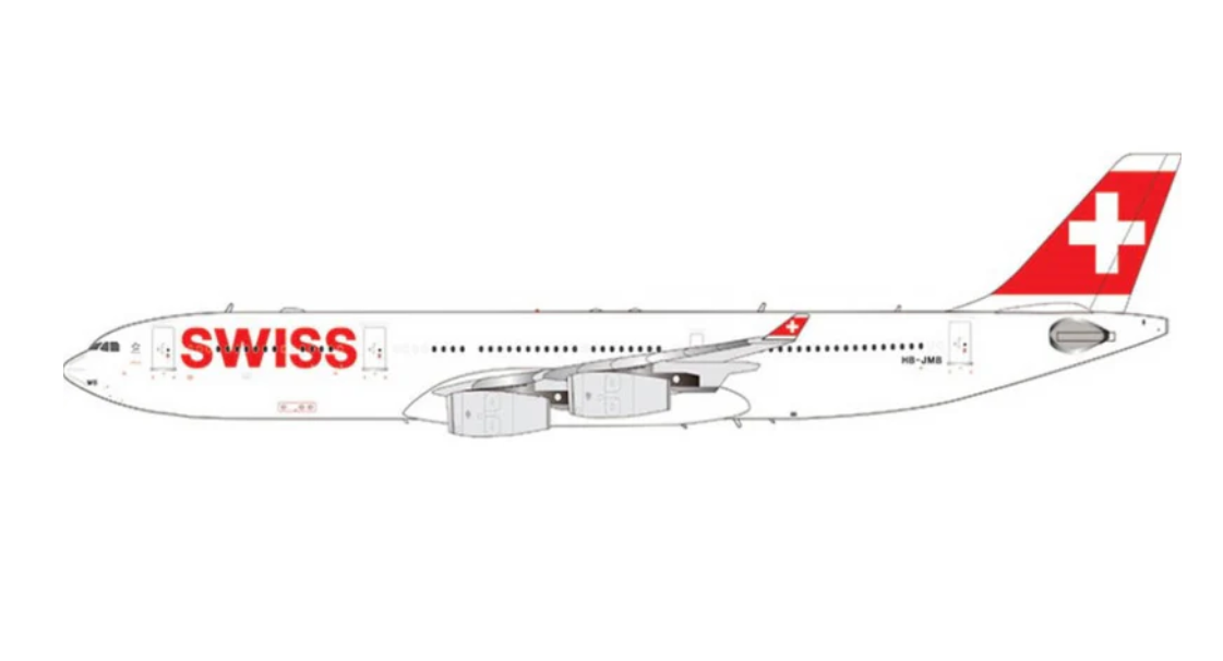 AV4320 | Aviation 400 | Airbus A340-300 | Swissair International Airlines HB-JMB | is due November 2025