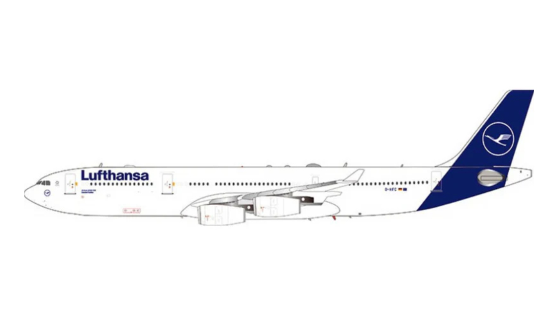 WB4048 | Aviation 400 | Airbus A340-300 | Lufthansa D-AIFC