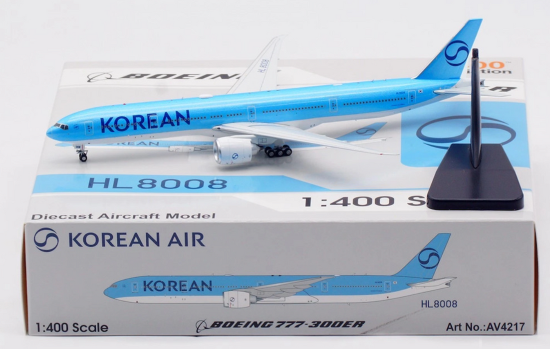 AV4217 | Aviation 400 |  Boeing 777-300ER | Korean Air (new livery) HL8008 | is due November 2025