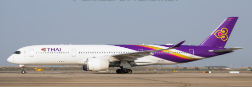 XX40792A | JC Wings 1:400 | Airbus A350-900XWB Thai Airways Reg: HS-THX Flaps Down With Antenna | is due November 2025