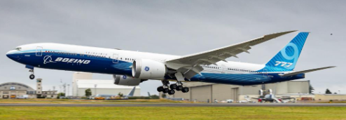 LH4426X | JC Wings 1:400 | Boeing 777-9 Boeing House Colour First Flight Folded Wingtip Reg: N779XW With Antenna | is due November 2025