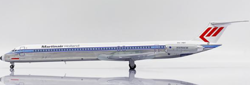 LH2378 | JC Wings 1:200 | McDonnell Douglas MD-82 Martinair Holland Adria Airways Hybrid Livery Polished Reg: PH-MBY | is due November 2025
