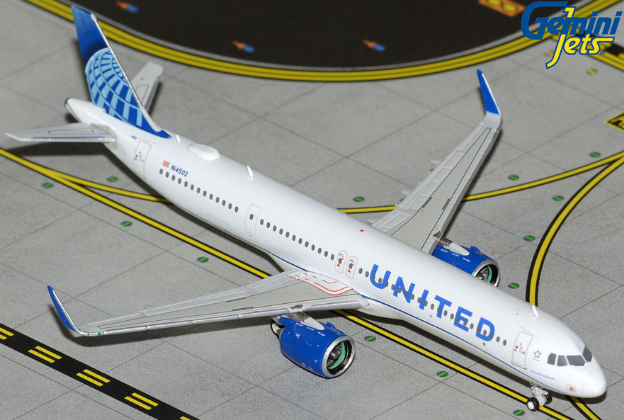 GJUAL2346 | Gemini Jets 1:400 | Airbus A321neo United Airlines N14502 | is due August 2025