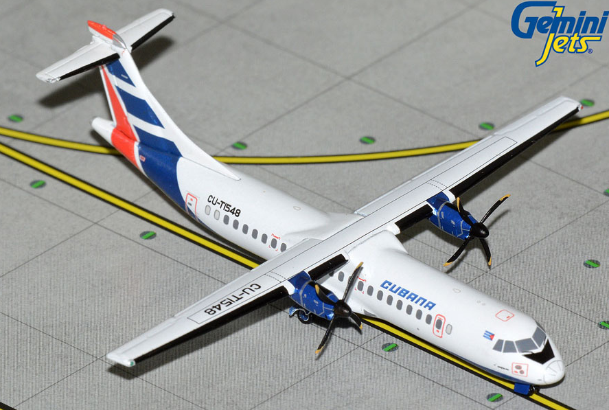GJCUB2222 | Gemini Jets 1:400 | Aerospatiale ATR-72-200 Cubana CU-T1548 | is due August 2025