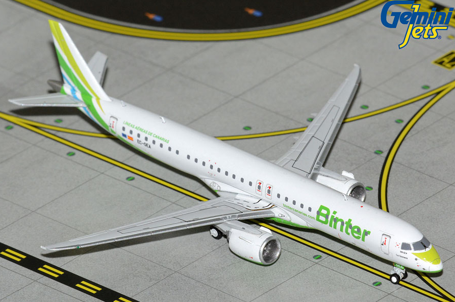 GJIBB2281 | Gemini Jets 1:400 | Embraer 195-E2 Binter Canarias EC-OAE | is due August 2025