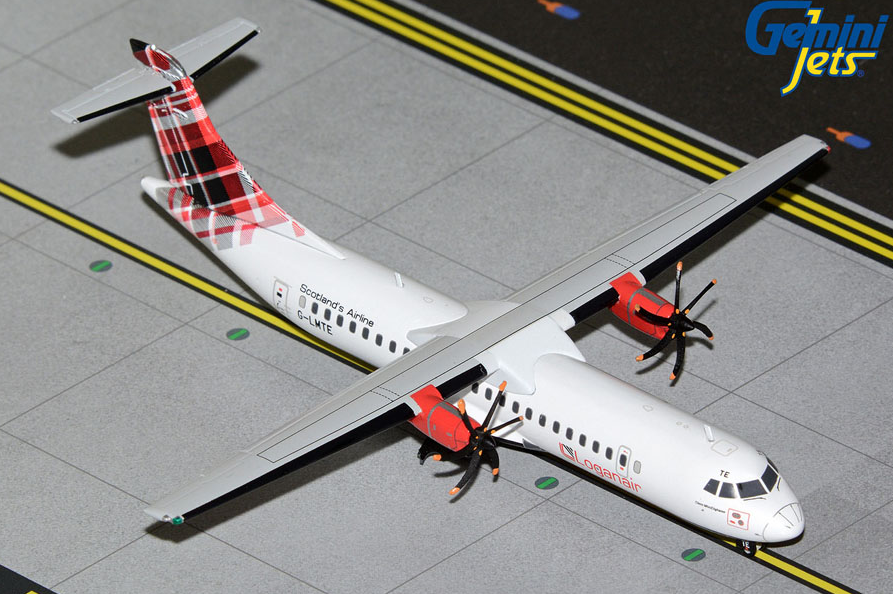 G2LOG1374 | Gemini200 | Aerospatiale ATR-72-600 Logan Air G-LMTE Clan MacEwen (Red Livery) | is due August 2025