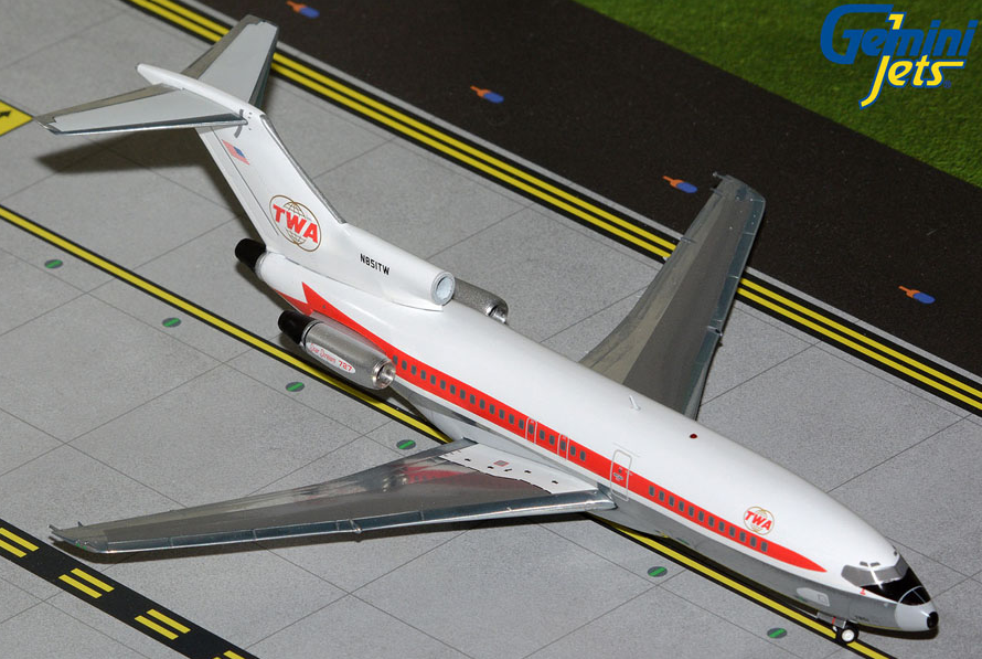 G2TWA946 | Gemini200 | Boeing 727-100 TWA N851TW | is due August 2025