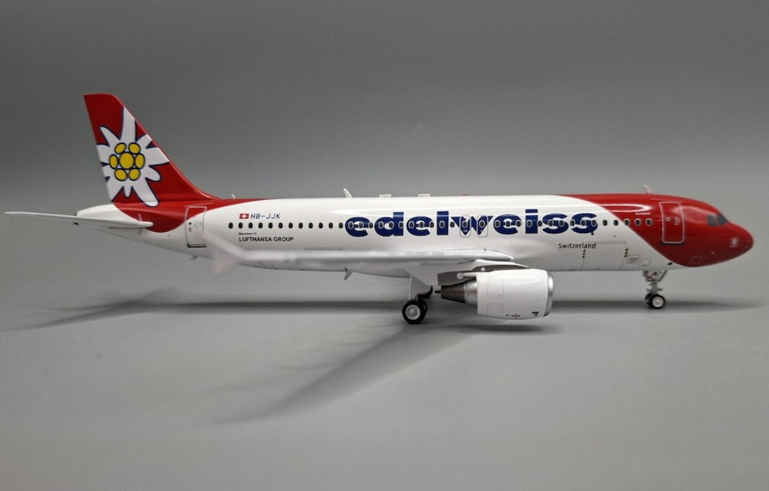JF-A320-063 | JFox Models | Airbus A320-200 Edelweiss HB-JJK