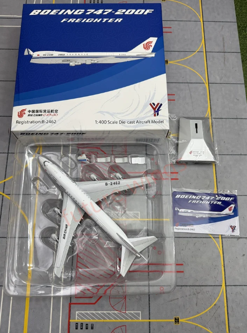YY74201D | YY Wings 1:400 | Boeing 747-200F Air China Interactive B-2462 | is due October 2025