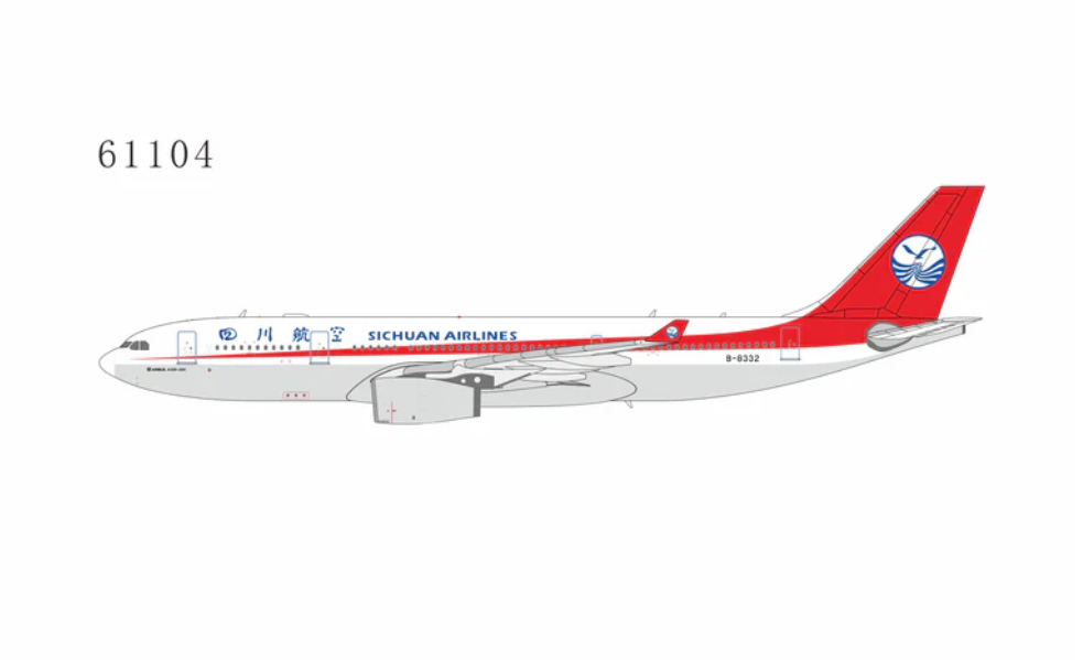 NG61104 | NG Models 1:400 | Airbus A330-200 Sichuan Airlines B-8332 | is due November 2025