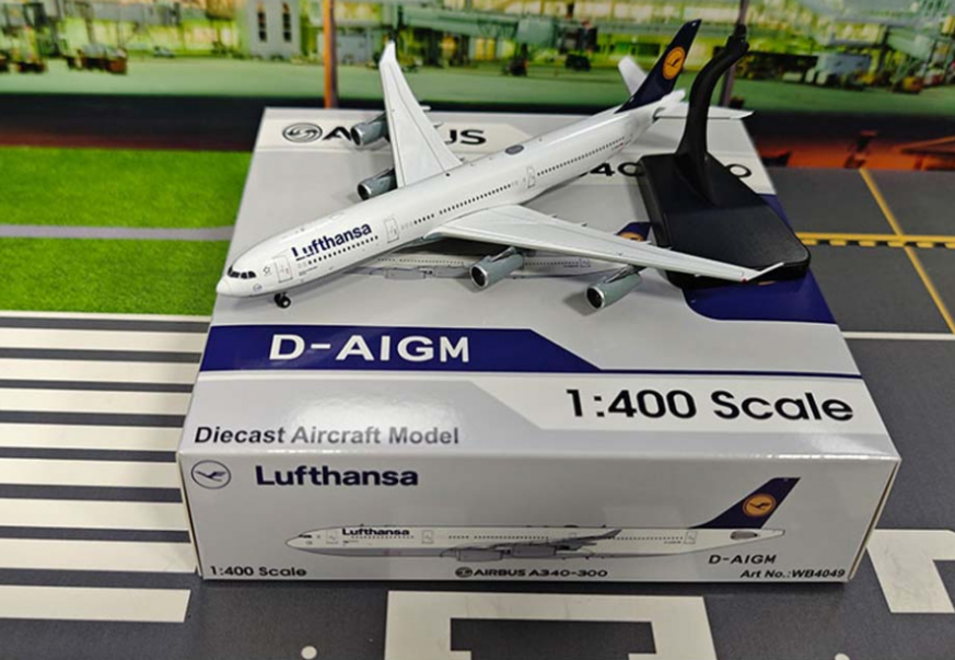 WB4049 | Aviation 400 | Airbus A340-313 Lufthansa D-AIGM 'old colours' | is due 14/10/25