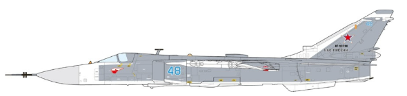 JCW72SU24004 | JC Wings Military 1/72 | 1/72 SU-24MR FENCER-E RUSSIAN AIR FORCE, 11TH MIXED AVIATION REGIMENT, UKRAINE WAR, 2023 | is due January 2026