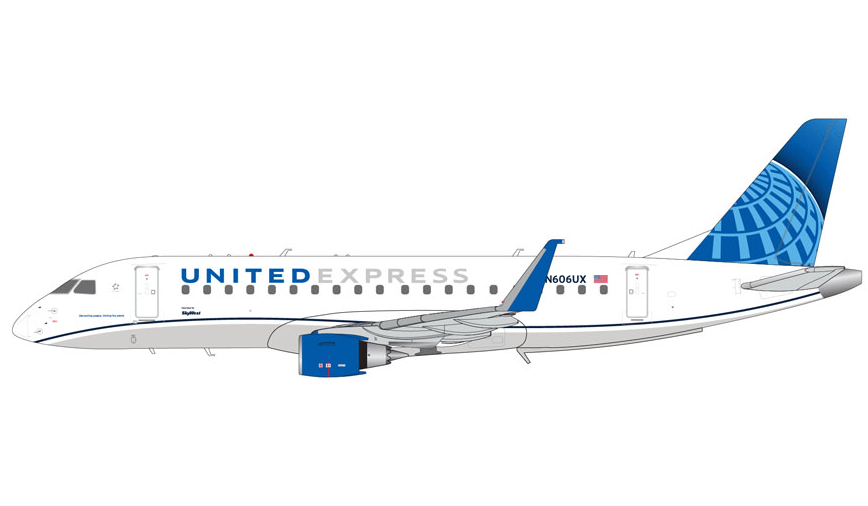 G2UAL1406 | Gemini200 | Embraer 175 United Express / SkyWest Airlines N606UX | is due October 2025