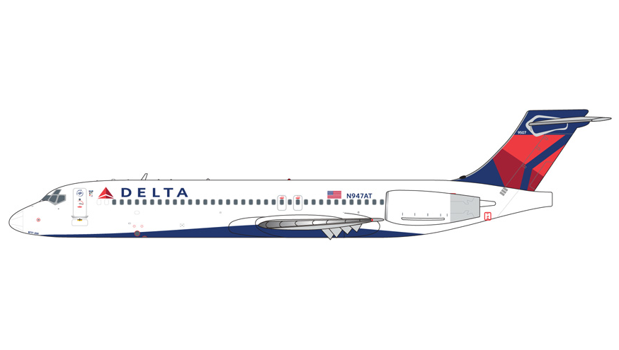 GJDAL2361 | GeminiJets 1:400 | Boeing 717-200 Delta N947AT | is due October 2025