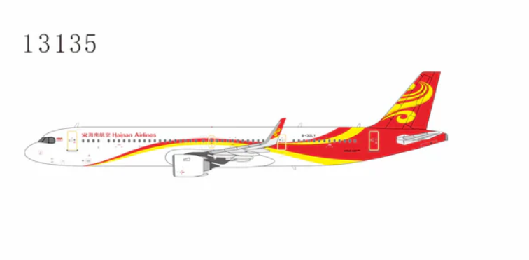 NG13135 | NG Models 1:400 | Airbus A321neo Hainan Airlines B-32LY "first A321neo for Hainan Airlines" | is due November 2025