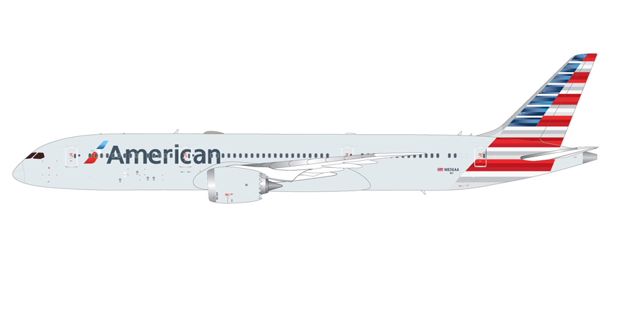 G2AAL1411 | GeminiJets 1:200 | Boeing 787-9 American Airlines N836AA