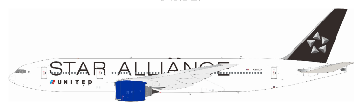 IF772UA0126 | InFlight200 | Boeing 777-222/ER United Airlines (Star Alliance) N218UA with Stand