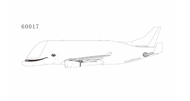 NG60017 | NG Models 1:400 | Airbus A330-743L Beluga XL Blank Model | is due March 2026