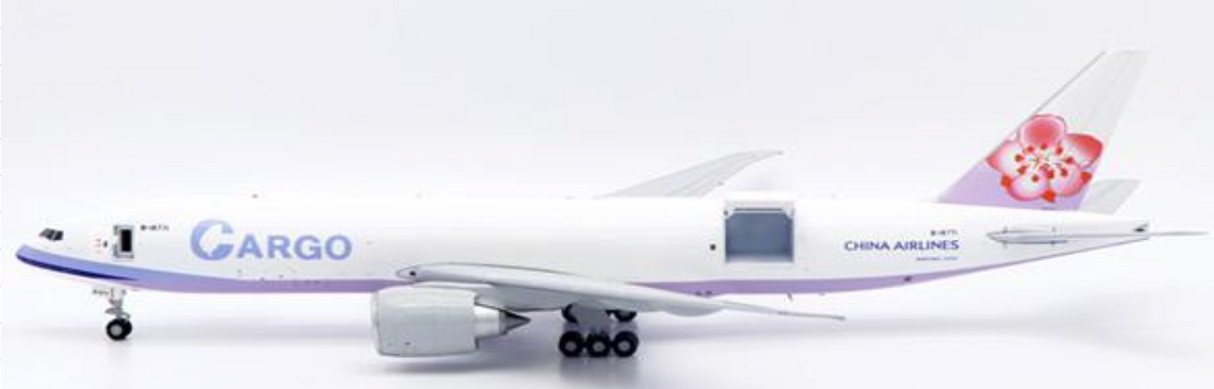 XX20101C | JC Wings 1:200 | Boeing 777F China Airlines Cargo B-18771 Interactive Series | is due January 2026