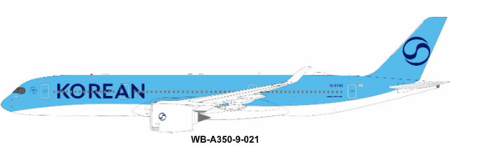 WB-A350-9-021 | WB Models 1:200 | Airbus A350-900 Korean Air HL8746 | is due March 2026