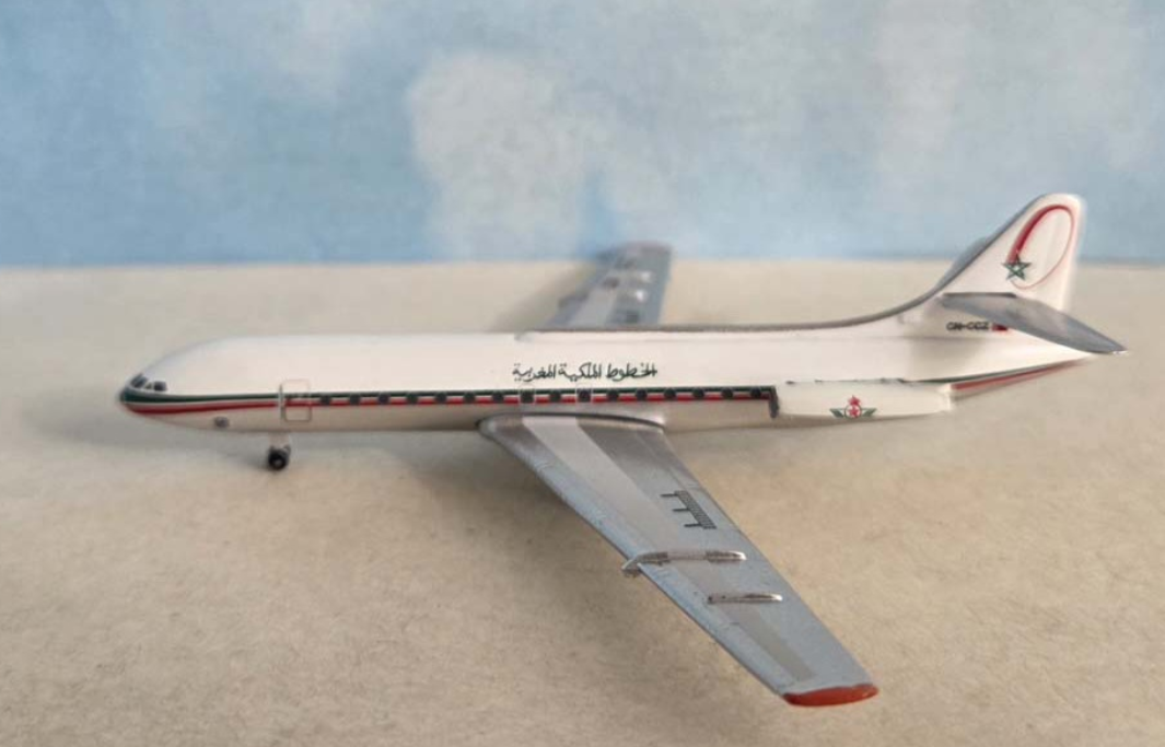 AC411517 | Aero Classics 1:400 | Sud Aviation SE-210 IIICaravelle Royal Air Maroc CN-CCZ