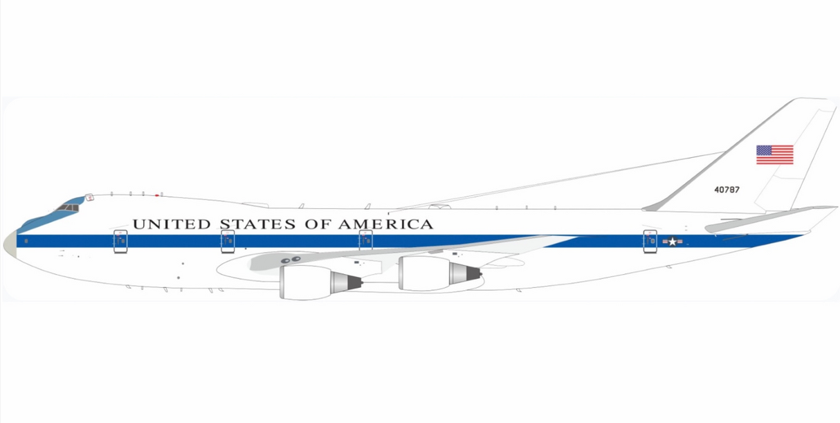 IF742E4A0787 | Inflight200 | Boeing E‑4 United States Air Force 74-0787 Nightwatch | is due June 2026