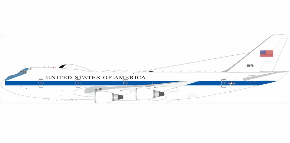 IF742E4B1676 | Inflight200 | Boeing E‑4 United States Air Force 73-1676 Nightwatch | is due June 2026