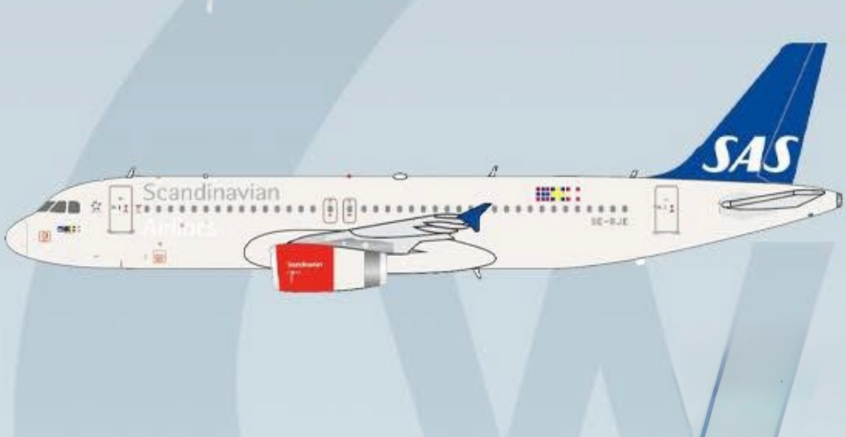 XX40250 | JC Wings 1:400 | Airbus A320‑200 Scandinavian Airlines SE-RJE | is due June 2026