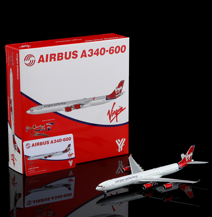 YY34624 | YY Wings 1:400 | Airbus A340‑600 Virgin Atlantic G-VWIN Lady Luck