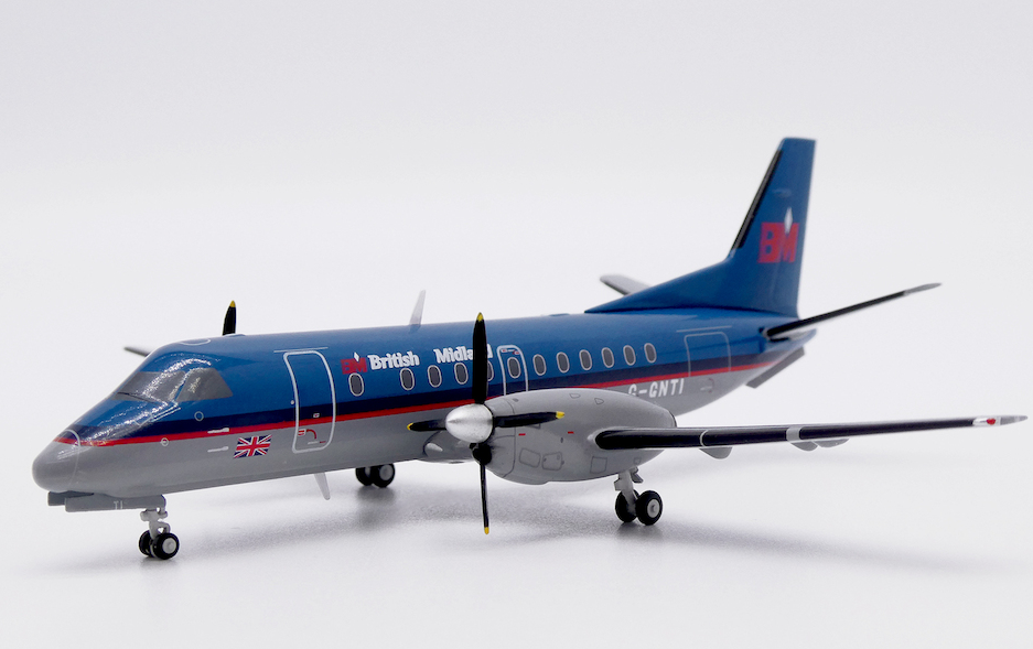 XX40237 | JC Wings 1:400 | Saab 340B British Midland G-GNTI | is due July 2026