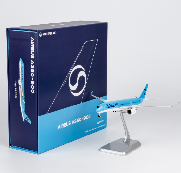 NG39127 | NG Models 1:400 | Airbus A350‑900 Korean Air HL8746 Luxurious Packaging) (with stand)