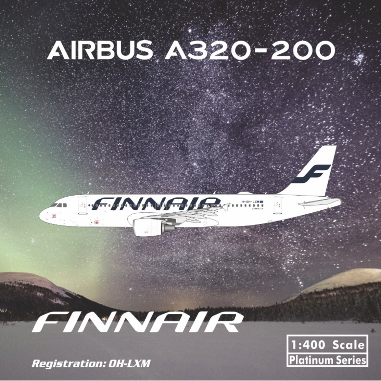 PH12081 | Phoenix 1:400 | Airbus A320-200 Finnair OH-LXM | is due February 2026