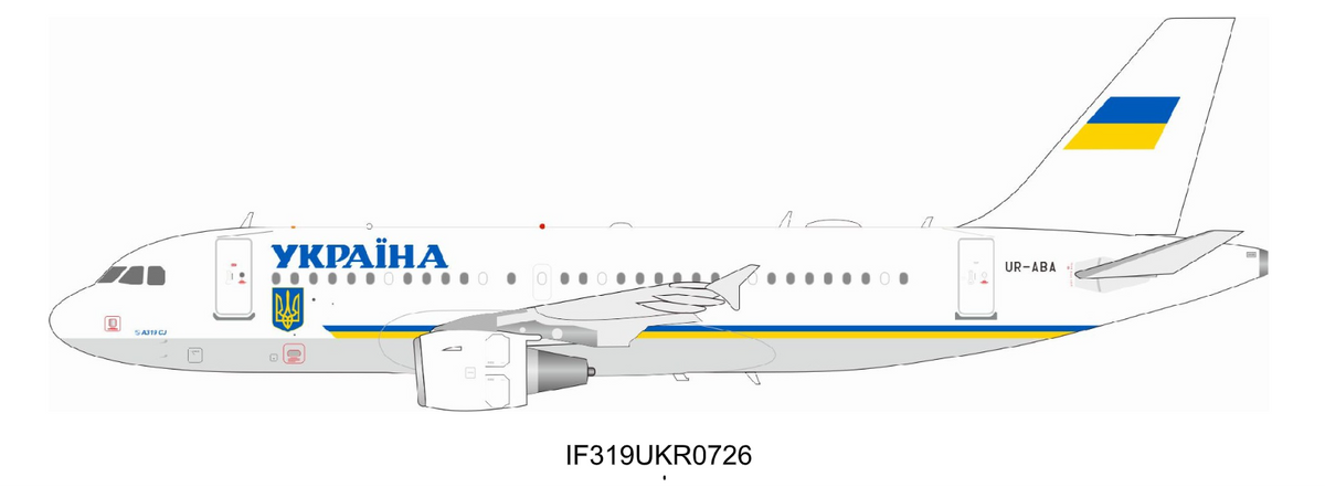 IF319UKR0726 | InFlight200 | Airbus A319-115 ACJ Ukrainian Government UR-ABA | is due August 2026