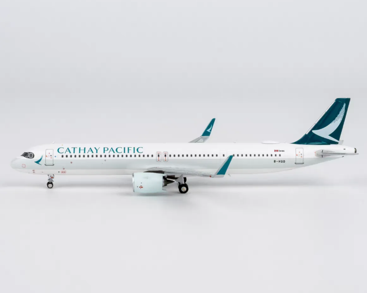NG13161 | NG Models 1:400 | Airbus A321neo Cathay Pacific B-HQD (Large titles) "80 Years Together" sticker; Luxurious packaging