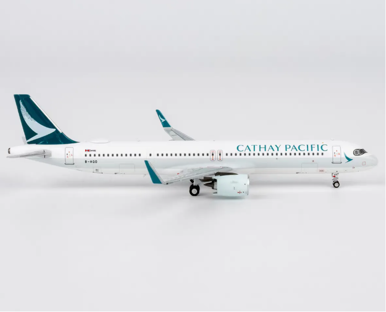 NG13161 | NG Models 1:400 | Airbus A321neo Cathay Pacific B-HQD (Large titles) "80 Years Together" sticker; Luxurious packaging