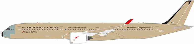 AV4466 | Aviation 400 | Airbus A350-1000ULR QANTAS F-WULR FIRST FLIGHT detachable gear