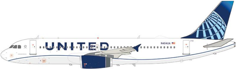AV4461 | Aviation 400 | Airbus A320-232 N404UA United Airlines N404UA | is due August 2026