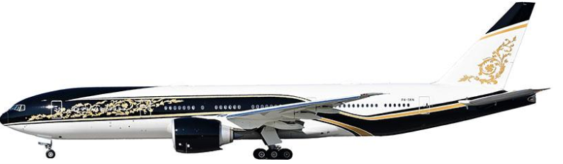 AV4496 | Aviation 400 | Boeing 777-2FBLR Equatorial Guinea Government P4-SKN | is due August 2026