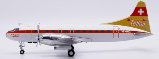 XX20571 | JC Wings 1:200 | Convair CV‑440 Tellair SA HB-IMQ | is due August 2026