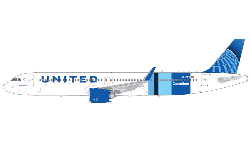 G2UAL1523 | GeminiJets 1:200 | Airbus A321neo United N94750 | is due August 2026