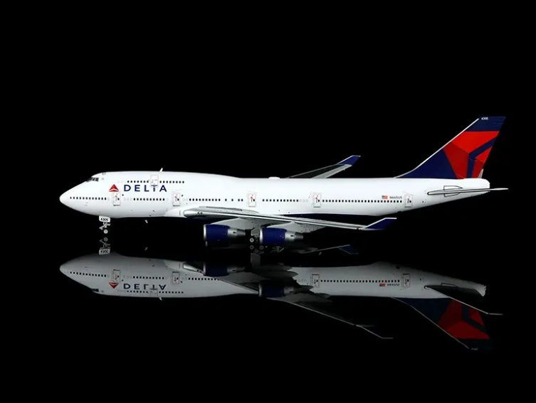 B616601 | HX Models 1:400 | Boeing 747‑400 Delta Air Lines N665US | is due June 2026