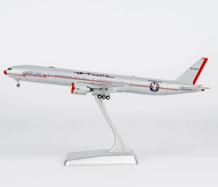NG73094 | NG Models 1:400 | Boeing 777-300ER American Airlines N735ATFlagship DFW livery (with stand) ULTIMATE
