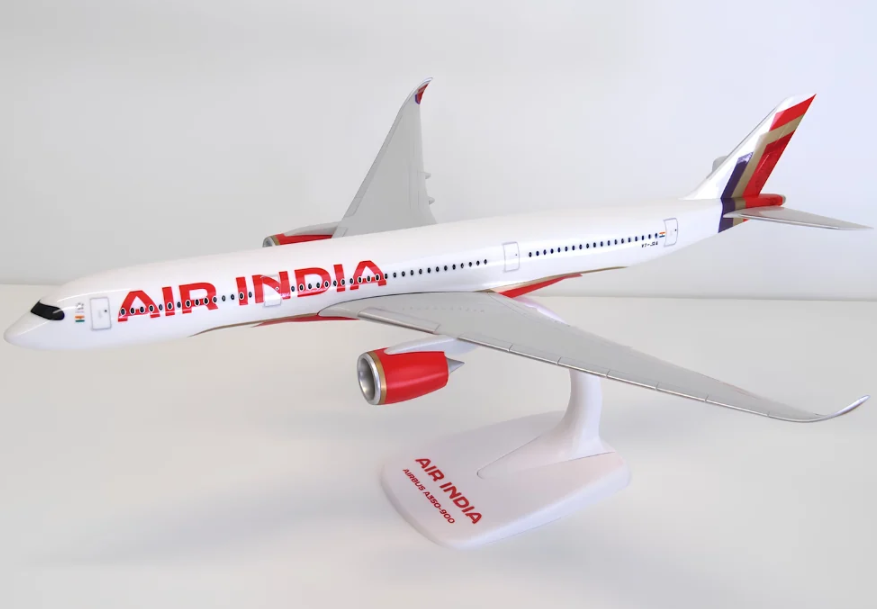 PP-224349 | PPC Plastic Snap-fit 1:200 | Air India Airbus A350-900 VT-JRA