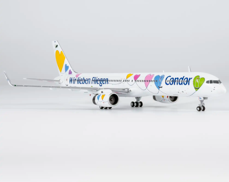 NG45010 | NG Models 1:400 | Boeing 757-300/w Condor D-ABON (50th Anniversary colors) (with stand)