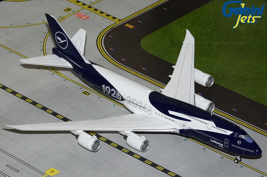 G2DLH1513 | GeminiJets 1:200 | Boeing 747-8i Lufthansa D-ABYN 100 / Centennial