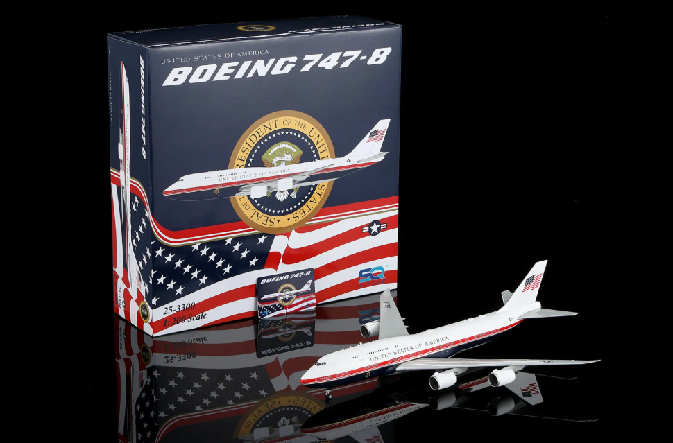 L2418 | SQ Wings 1:200 | Boeing VC‑25B United States Air Force (Reg TBC) | is due October 2026