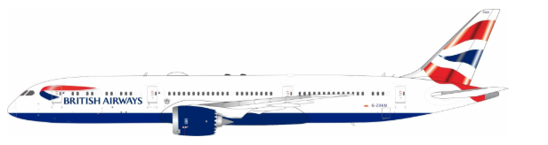 WB789BAZBKM | WB Models 1:200 | Boeing 787-9 Dreamliner British Airways G-ZBKM | is due October 2026